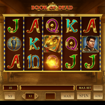 SuperSpin - Book of Dead Slot Game - Play Now